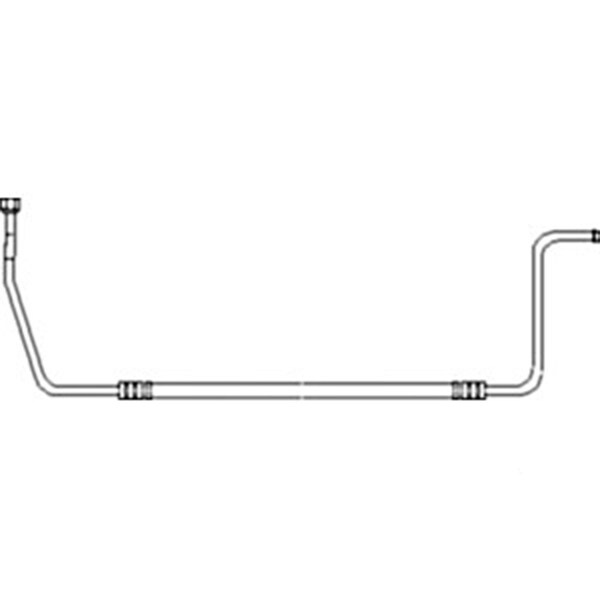 Aftermarket Evaporator Inlet Line Fits John Deere Tractor Fits JD 7600 7610 7700 771 RE46483 - main